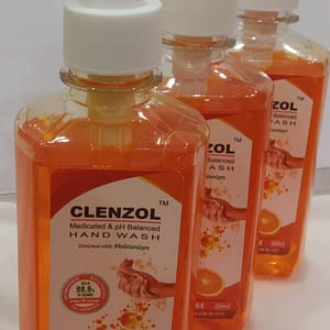 Clenzol Medicated & pH Balanced Handwash - 250ml